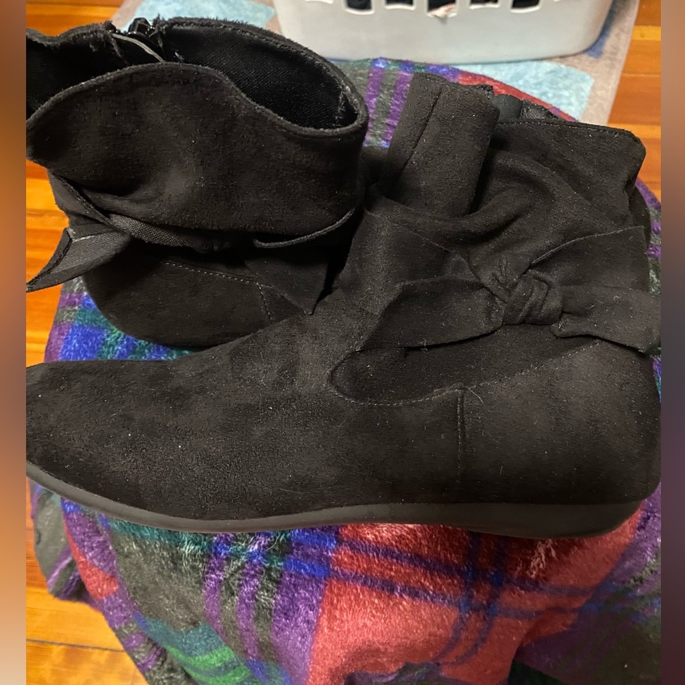 Ankle zip boots